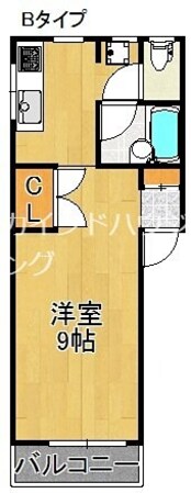 ベルメゾン住吉の物件間取画像